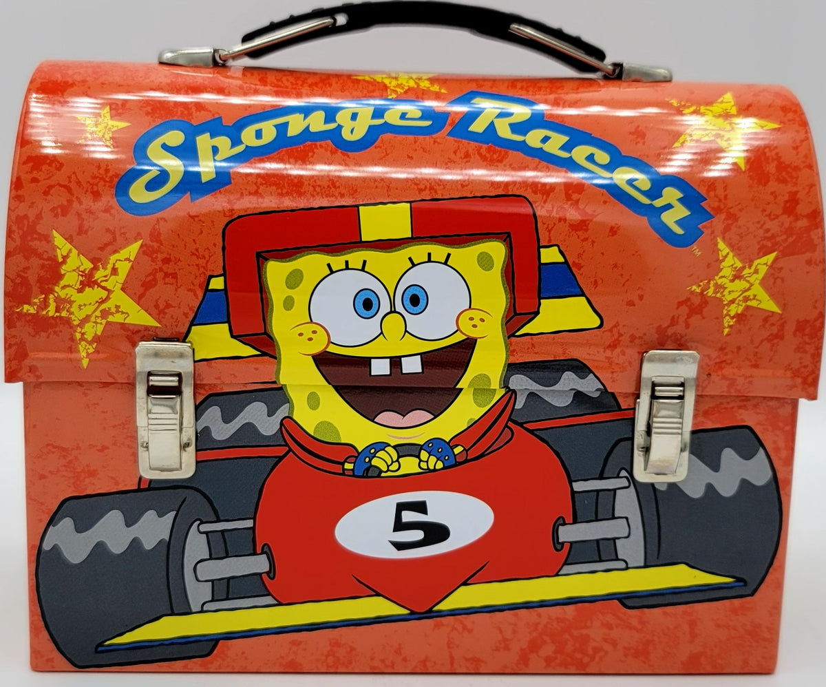 SpongeBob Speed Racer #5 Dome Metal Lunch Box