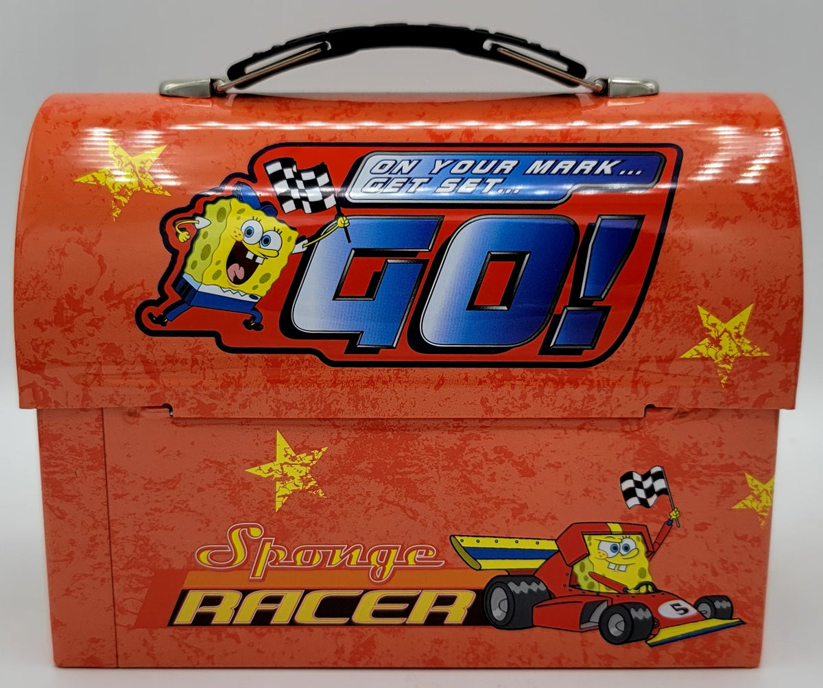 SpongeBob Speed Racer #5 Dome Metal Lunch Box