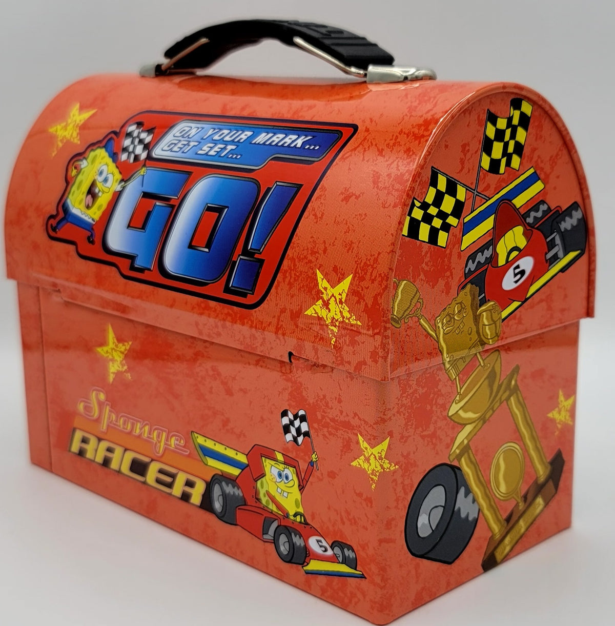 SpongeBob Speed Racer #5 Dome Metal Lunch Box