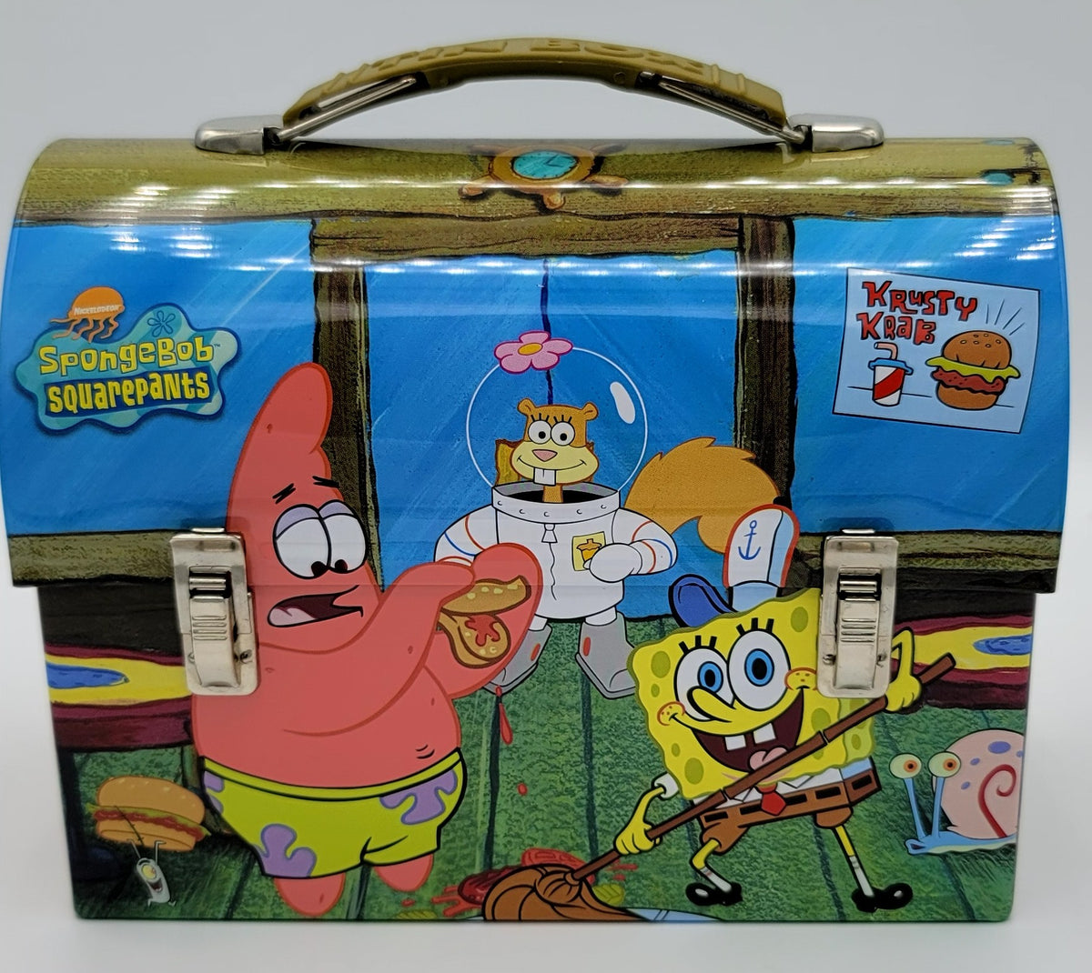 SpongeBob Krusty Krab Workday Dome Metal Lunch Box