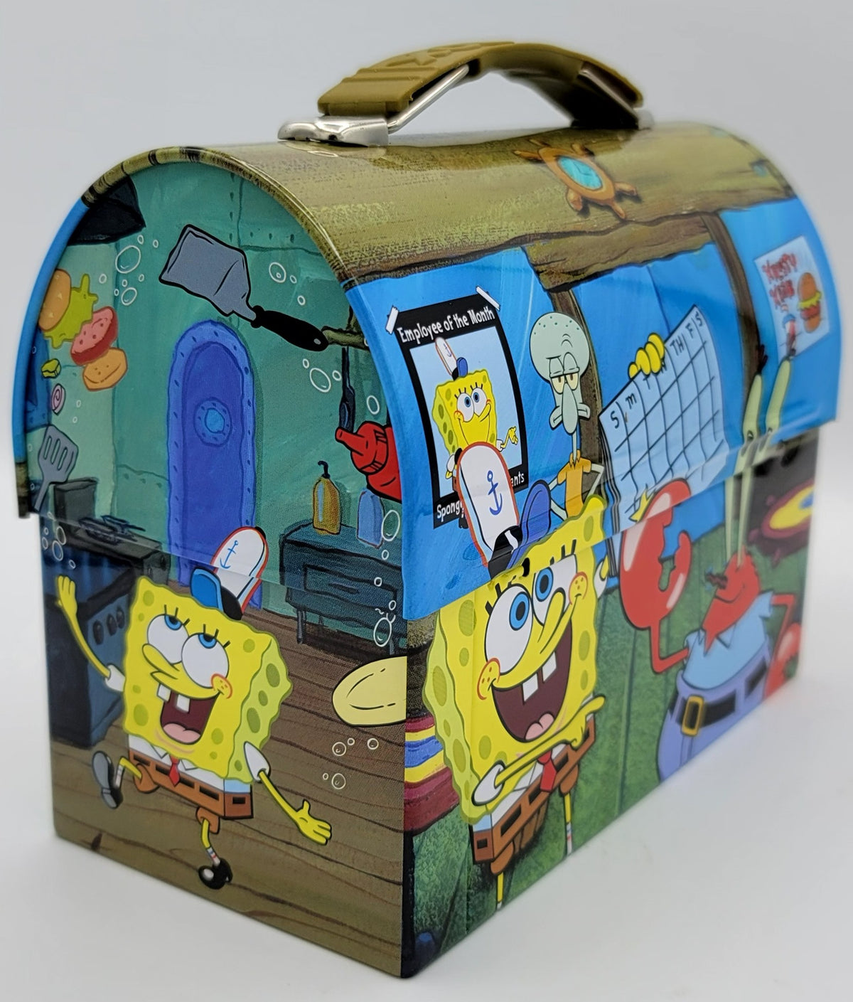 SpongeBob Krusty Krab Workday Dome Metal Lunch Box