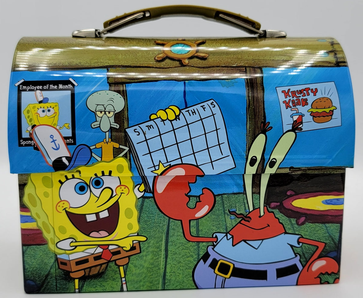 SpongeBob Krusty Krab Workday Dome Metal Lunch Box