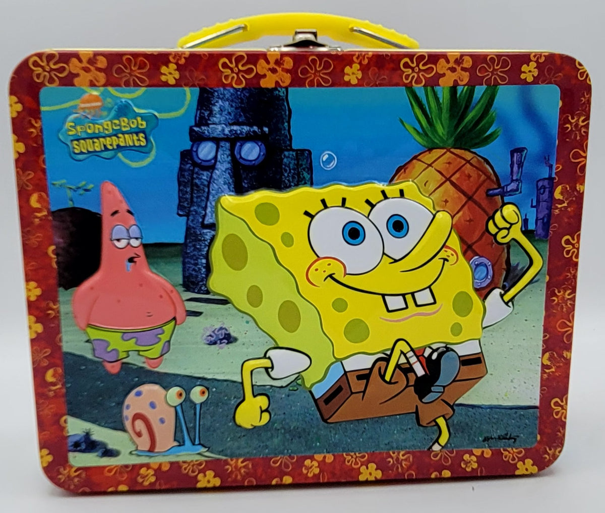 SpongeBob & Patrick Undersea Square Metal Lunch Box