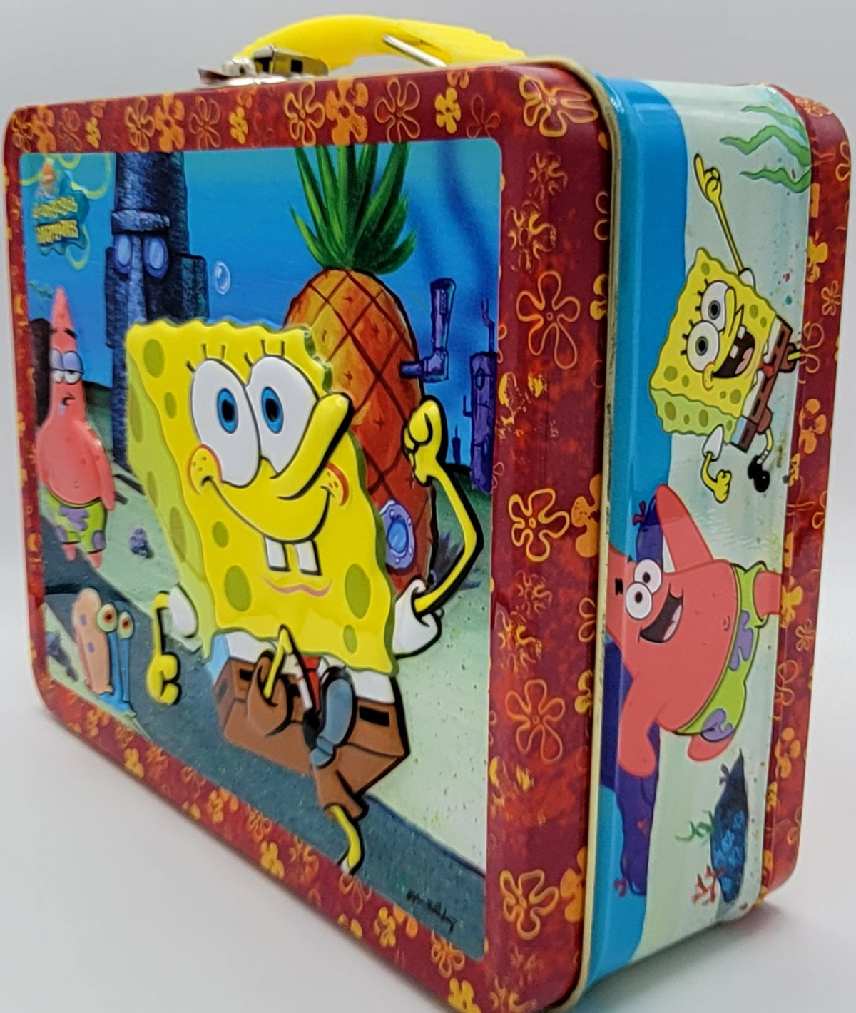 SpongeBob & Patrick Undersea Square Metal Lunch Box