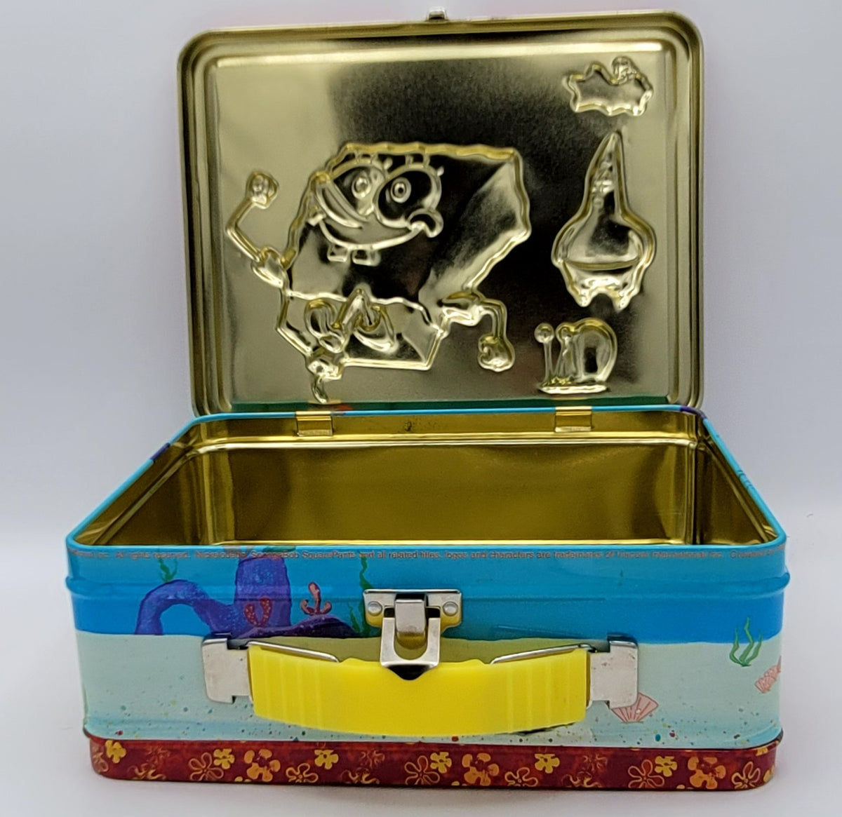 SpongeBob & Patrick Undersea Square Metal Lunch Box